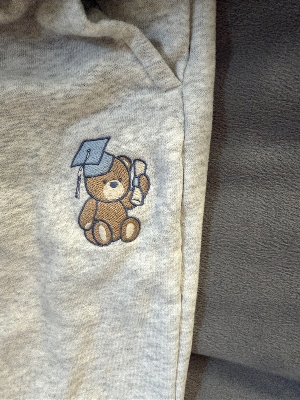 Hollister Light Gray Senior Sweatpants/sweatshirt - Cozy - Picture 2 of 5